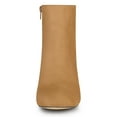 thumbnail image 2 of Unique Bargains Women's Side Zipper Block Heel Ankle Boots, 2 of 6