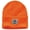 Orange, variant on 6806 Black 6806 Cuffed Rib Knit Beanie Hat