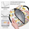thumbnail image 3 of Fotbe Boho Bunny Bolsa de Almuerzo con Estampado, Lonchera Aislada, Contenedor de Comida Reutilizable Tipo Cooler a Prueba de Fugas, 3 of 6
