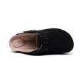 thumbnail image 4 of Men's Clogs Adjustable Buckle Slip On Cork Footbed Home Clog Slippers Shoes Unisex New, 4 of 5