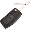 thumbnail image 1 of 10pcs/lot 3 Button Flip Folding Car Key Shell Remote Fob Cover For Ford Focus Fiesta C Max Ka, 1 of 1