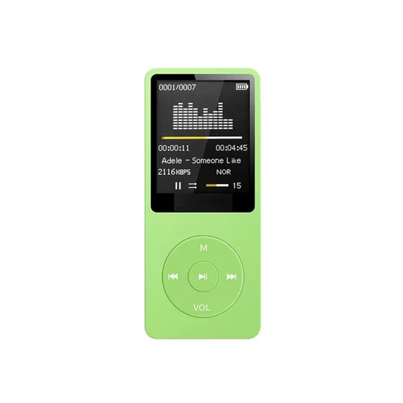 Bluetooth-compatible Mp3 Music Player Lossless Portable Fm Radio External Ultra-thin Student Mp3 Recorder