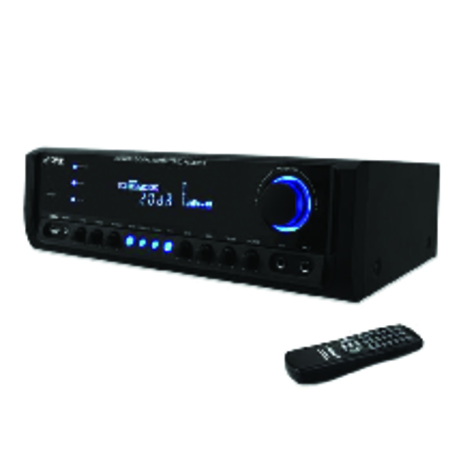 New Pyle PT390AU 300W 4 Channel Home Theater Amplifier Receiver Stereo USB/SD - image 3 of 6