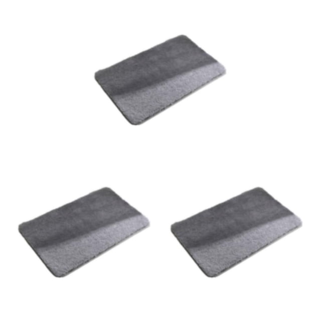 Wosthever Alfombrilla de baño y duradera de poliéster Experimenta el lujo y la comodidad cada vez que sales de la ducha gris 40*60CM Type1 NO1