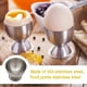 thumbnail image 5 of Egg Cup Set, Stainless Steel Egg Cup Holder And Double Sided Egg Lid Opener Cracker Large Easter Egg Cup, 5 of 5