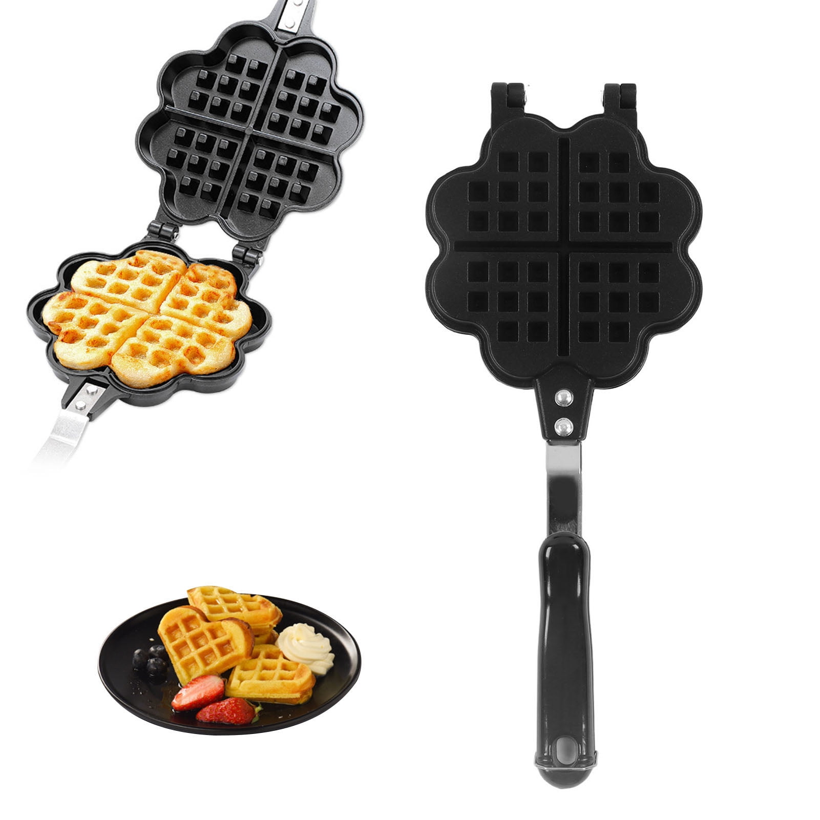 waffle stove pan