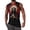 Gray, variant on BRGZLK Mens Sleeveless T-Shirt Round Neck Cross Element Print Loose Casual Muscle Tank Tops Slim Fit Comfy Gym Workout Streetwear Tank