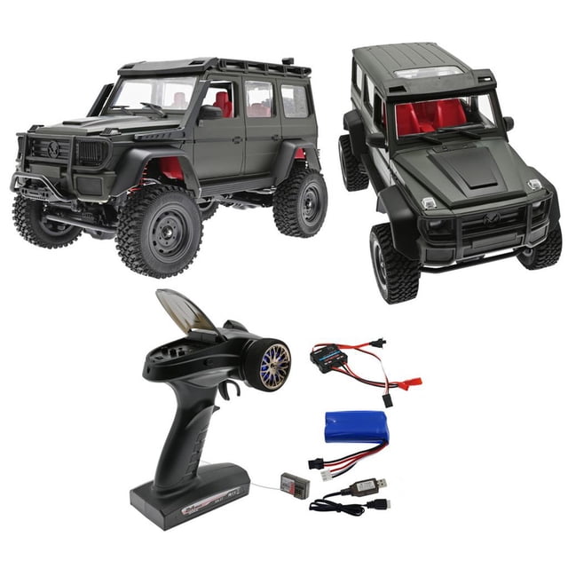 Receptor transmisor de 3 canales de Ghz, mando para coche RC para MN86K MN86KS MN86 MN86S MN90 MN90K MN91 MN91K MN45 MN45K MN99 MN96 CUTICAT Mando a distancia para coche RC