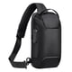 thumbnail image 2 of Bolsa de hombro para hombre antirrobo bloqueo de contraseña puerto USB bandolera paquete de pecho (negro) Tmvgtek Para estrenar, 2 of 4