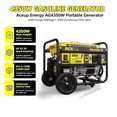 thumbnail image 6 of Aceup Energy 4350W Portable Gas Generator, 3600W Running Watts, 208cc, Pull Cord Start, Wheel Kit Included, EPA & CARB Compliant, for Camping, 6 of 9