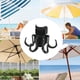 thumbnail image 4 of Wosthever Ganchos para sombrilla de playa ABS para toalla, cámara y gafas de sol. Accesorios para sombrilla. Almacenamiento y organización del hogar, 4 of 6