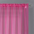 thumbnail image 2 of Crystal 2-Pack Sheer Rod Pocket WIndow Panel, Pink, 52x84 Inches, 2 of 5