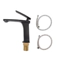 thumbnail image 1 of Grifo para lavabo de baño G1/2 para agua fría o caliente, accesorio duradero para baño doméstico, elegante grifo para lavabo de doble temperatura, 1 of 8