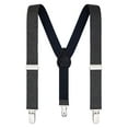 thumbnail image 1 of Buyless Fashion Adjustable Suspenders for Kids Toddlers Baby Elastic Solid Color 1 Inch - Y Back Design, 1 of 7