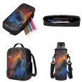 thumbnail image 3 of ZUXONGSY Splatter Paint Hockeys Print 4PCS Backpack for Girls Boys, Lightweight School Bookbag with Lunch Box Pencil Case and Water Bottle Holder, Students Bagpack 4 in 1 Set for Elementary School, 3 of 6