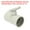 Beige, variant on Uxcell 2" HVAC Duct Manual Volume Damper, PP Adjustment Flame Retardant Airflow Backdraft Damper Control Beige