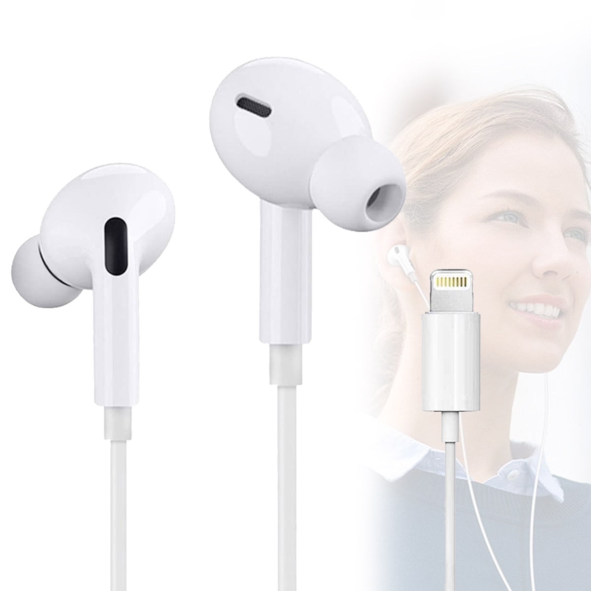 iPhone Earbuds with Lightning Connector, Earbuds Wired Earphones inEar