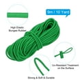 thumbnail image 2 of Uxcell 1Pcs 10 Yard Elastic Bungee Cord & 25 Pcs Single Hole Cord Lock Green, 2 of 6
