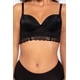 thumbnail image 4 of Brassier Bustier Media Copa Microfibra Encaje 021507 Negro 32 Diane & Geordi Colombia, 4 of 4