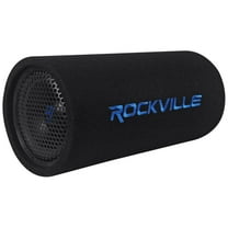 Rockville RTB80A 8" 400 Watt Powered Subwoofer Bass Tube   MP3 Input