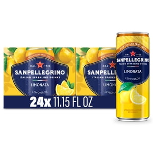 Sanpellegrino Limonata Sparkling Lemonade, 11.15 fl oz, 24 Pack