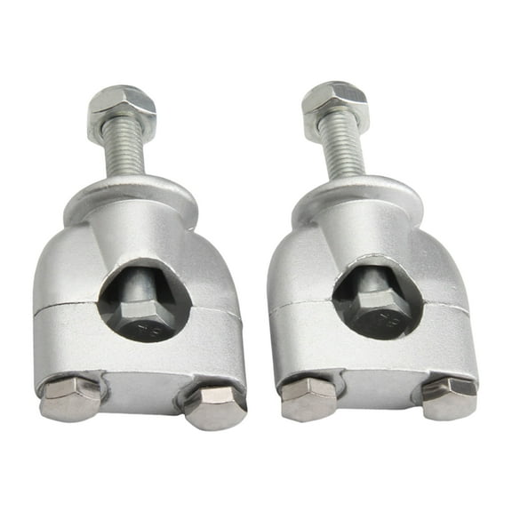 RUISINERY Motorcycle Handlebar Risers Mount Clamps Adjustable Handlebar Risers Mount Clamps Aluminum for Dirt Bike Scooter Moped