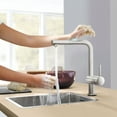 thumbnail image 6 of Grohe 30 218 Minta Pull-Out Spray Kitchen Faucet - Chrome, 6 of 7