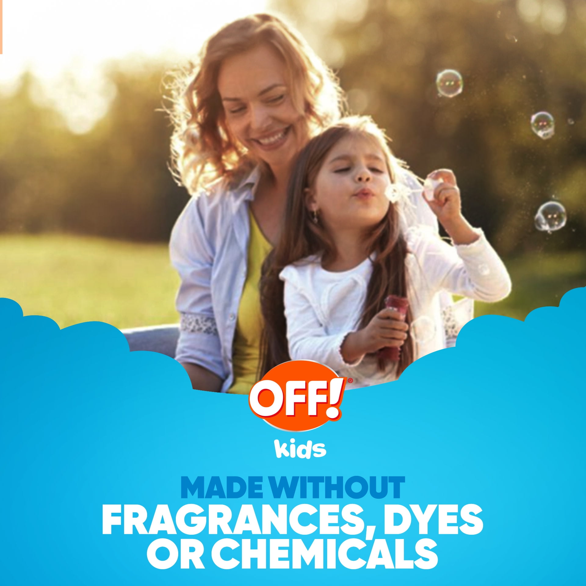 OFF! Kids Mosquito Repellent, Bug Spray with 100% Plant Based Oils for Babies, Toddlers & Kids, 4 fl oz