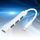 thumbnail image 3 of Estación de acoplamiento USB Nikou 4 en 1 Tipo C Divisor USB Tipo C Características mejoradas, 3 of 9