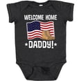 thumbnail image 3 of Inktastic Military Dad Welcome Home USA Flag Boys or Girls Baby Bodysuit, 3 of 5