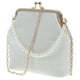 thumbnail image 4 of Bolso bandolera combinable, moderno y delicado, ideal como bolso de mano tipo mensajero para chicas y damas (blanco), 4 of 6