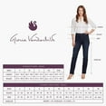 thumbnail image 4 of Gloria Vanderbilt Womens Amanda Classic Straight Leg Jeans, Blue, 4, 4 of 5