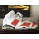 thumbnail image 3 of Ni - ke Ni - ke Air Jordan Retro 6 Gatorade Like Mike White Orange Miami Hurricanes, 3 of 5
