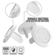 Tiny Patrol Baby Safety Outlet Covers, White, 15 Piece