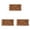 Brown 3PCS, variant on Silicones Chocolate Textures & Heart Chocolates Bar Easy To Release Silicones Chocolate Deeps Chocolate Bars For Home Festival Chocolate DIY Ideal Valentine's Day 4PCS