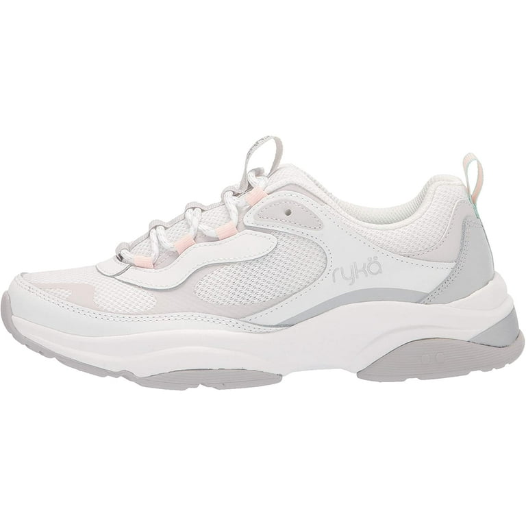 Ryka Womens Noriko Walking Shoe 8 Wide Brilliant White - Walmart.com