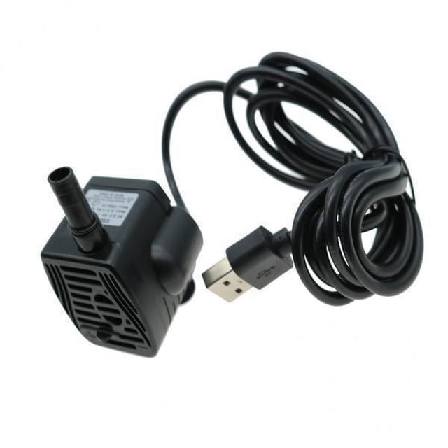 Almencla 3-4pack 5V Micro Mini Pump Submersible Water Pump Aquarium Pond With USB 4 Pcs