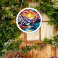 thumbnail image 5 of Tong Curtain Style Acrylic Puzzle Garden Design Window Hanging Home Birthday For, 5 of 5