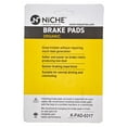 thumbnail image 5 of Niche Organic Brake Pad Set for Kawasaki Ninja 250R Motorcycle MK1002709, 5 of 9