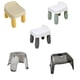 thumbnail image 5 of Advancent Recepción Ergonómico Reposapiés Adultos Debajo del escritorio Reposapiés Portátil Antideslizante Patas cruzadas Pies Taburete de Conjuntos de muebles de sala de estar Blanco verde, 5 of 6