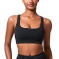 thumbnail image 1 of Sujetador deportivo CRZ YOGA Butterlift de doble forro negro XXS para mujer, 1 of 5