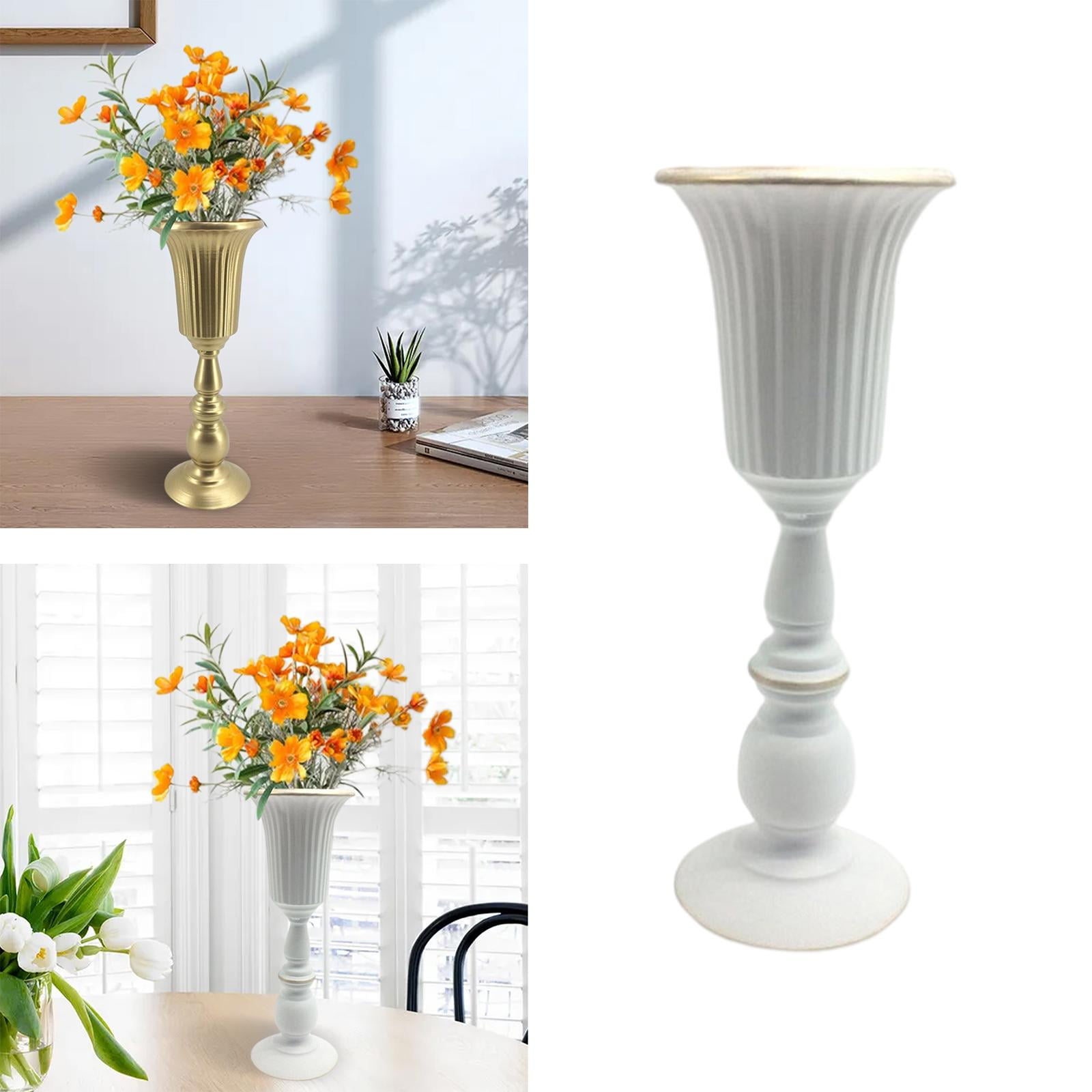 Indian Metal Flower vase For Home Decor Flower Pot Flower Holder