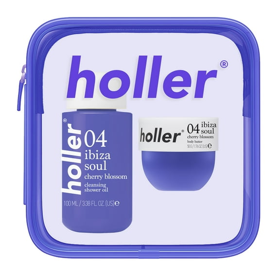 Holler Ibiza Soul Cherry Blossom Mini Travel Set, 2 Piece Set