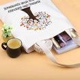 thumbnail image 3 of PLITI Reading Tote Bag Bookworm Gift Reading Can Seriously Damage Your Ignorance Book Lover Shoulder Bag For Reader, 3 of 7