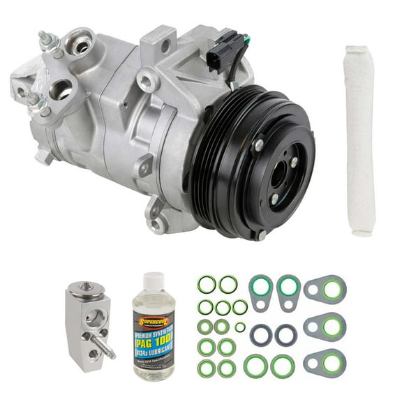 For Ford F-150 2015 2016 AC Compressor w/ A/C Repair Kit - BuyAutoParts