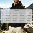 thumbnail image 3 of Trikvn Windbreaker Jacket for Men Lightweight Hooded Coat Water Resistant Outdoor Shell Hiking Activewear with Zipper Pockets Travel Golf Casual Outerwear Spring, 3 of 5