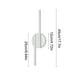 thumbnail image 3 of Lámparas de pared LED de ambiente, lámparas de pared para pasillo, lámparas de pared para fondo de sala de estar, lámparas de entrada de hotel, lámparas de pared decorativas, lámpara de pared de hierr, 3 of 6