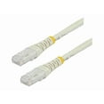 thumbnail image 1 of StarTech.com 5ft CAT6 Ethernet Cable, 10 Gigabit Molded RJ45 650MHz 100W PoE Patch Cord, CAT 6 10GbE UTP Network Cable with Strain Relief, White, Fluke Tested/Wiring is UL Certified/TIA - Category 6 - 24AWG (C6PATCH5WH) - Patch cable - RJ-45 (M) to RJ-45 (M) - 5 ft - UTP - CAT 6 - molded - white, 1 of 4