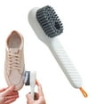 thumbnail image 3 of Soft Bristle Cleaning Brush,Press Type Automatic Liquid Adding Brush, Household Shoes Brush for Student, 3 of 4