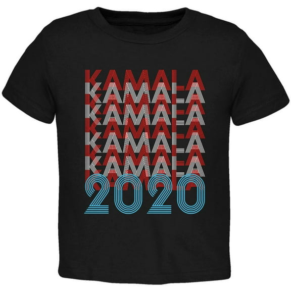 Election 2020 Kamala Harris President Vintage Style Toddler T Shirt Black 2T